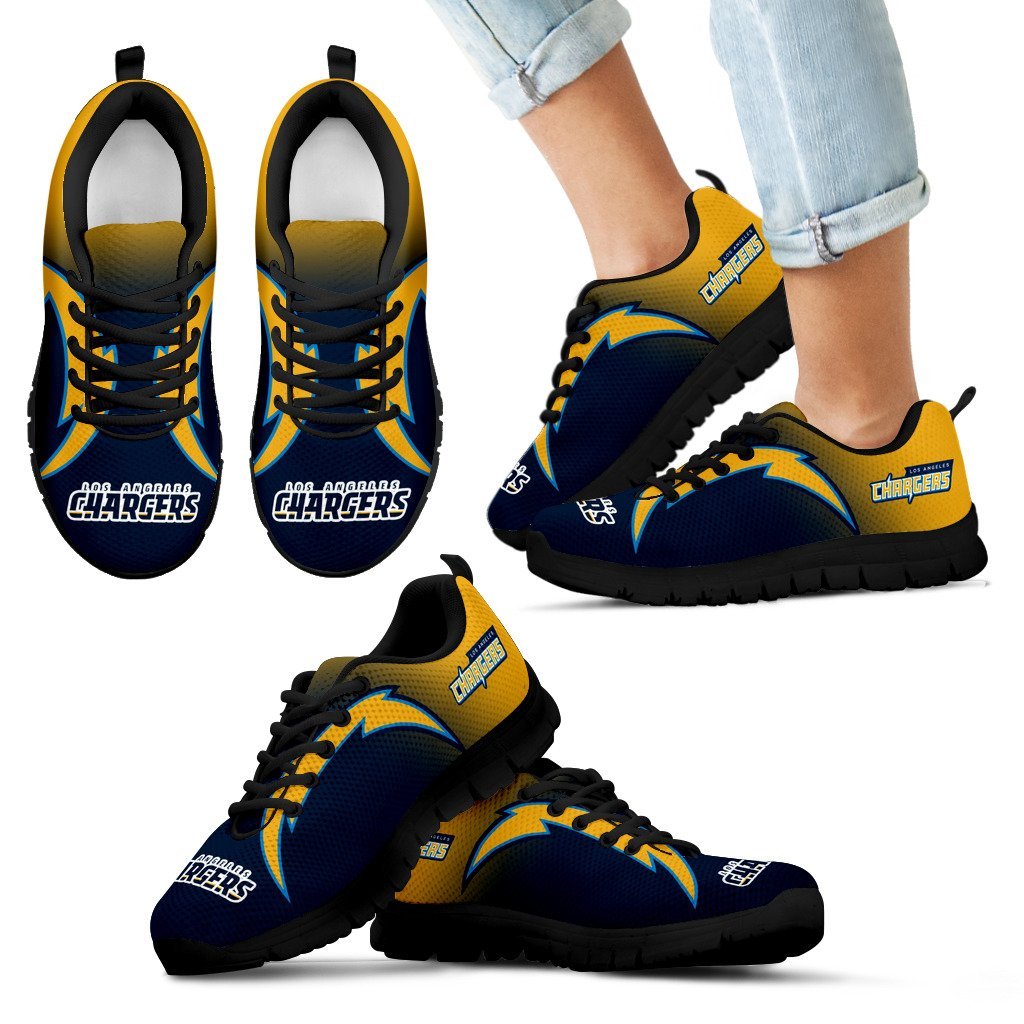 Awesome Unofficial Los Angeles Chargers Sneakers