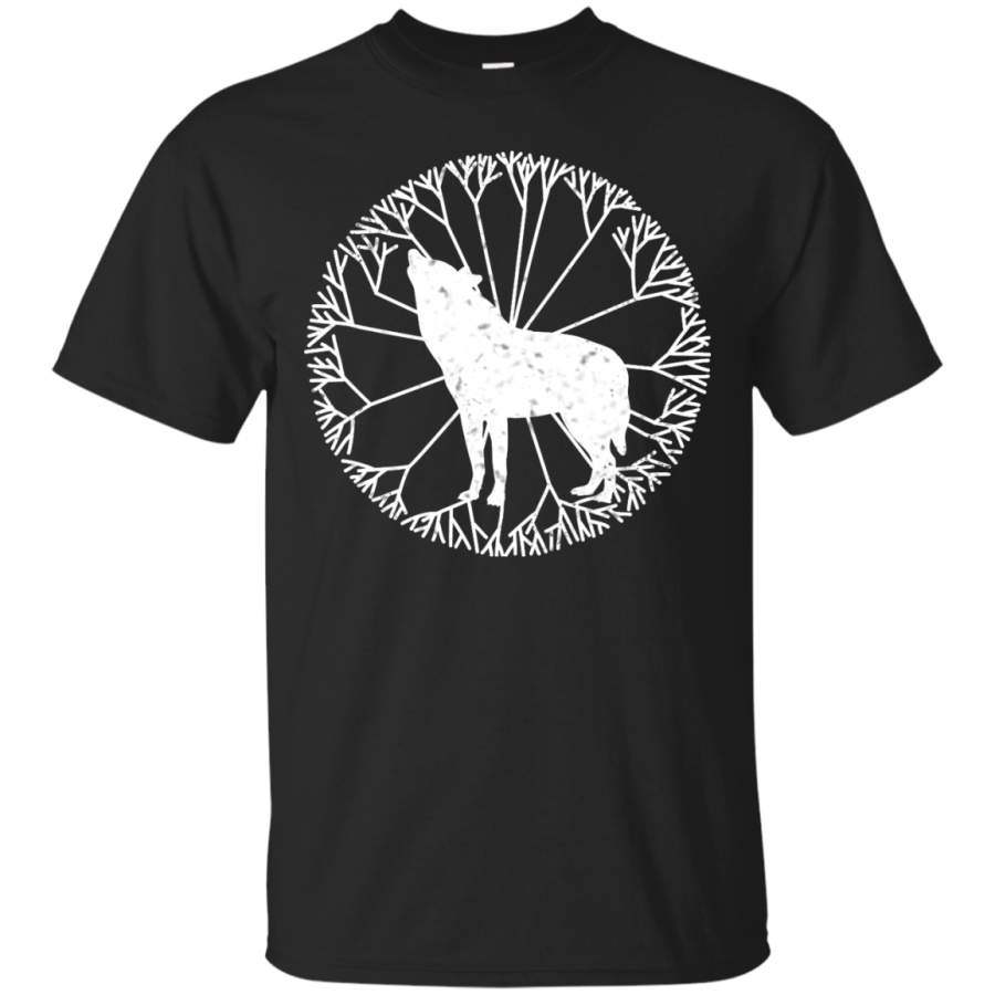 ANIMAL – Wolf with Cycle Tree T Shirt & Hoodie