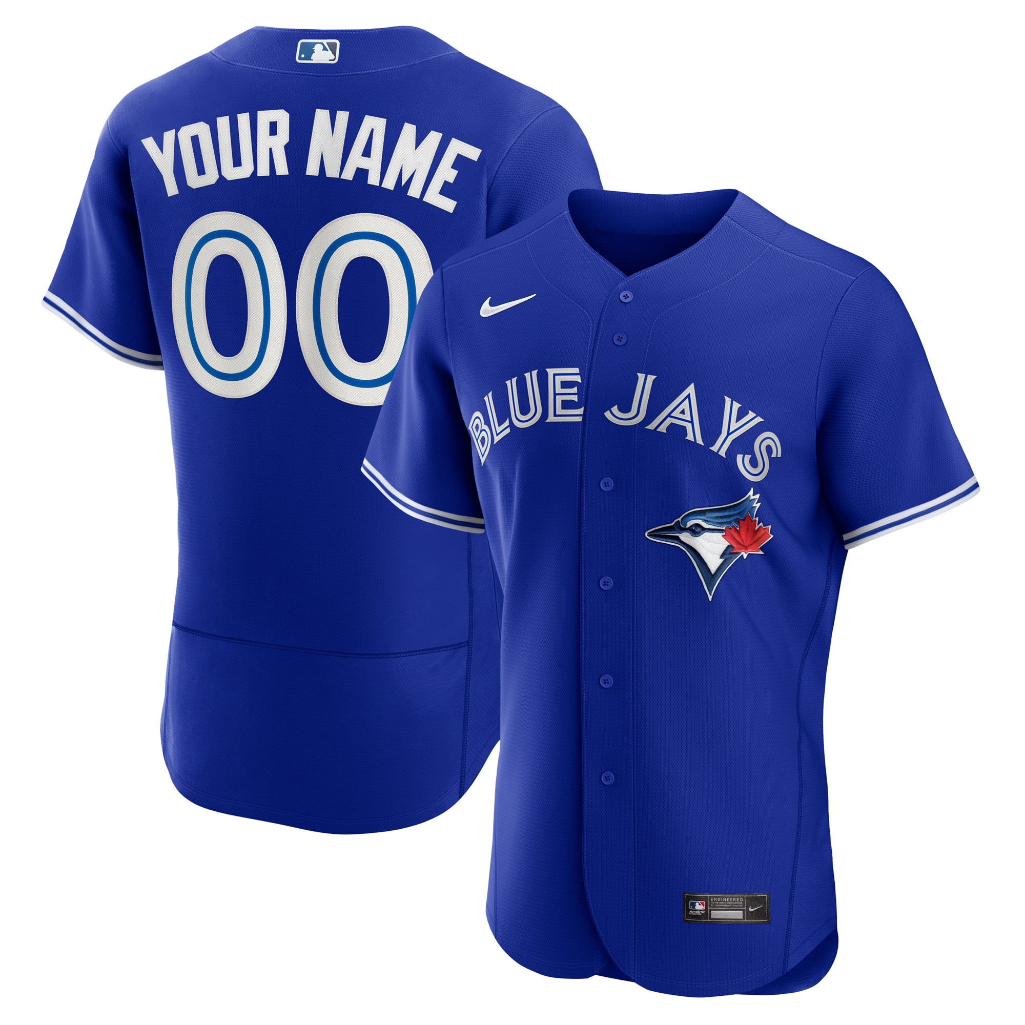 Toronto Blue Jays Alternate Authentic Custom Jersey – Royal Custom Jerseys MLB