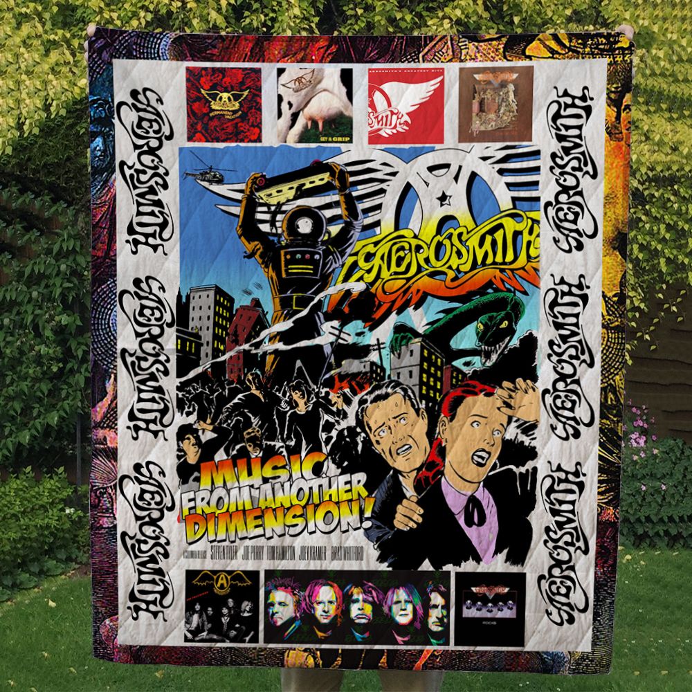 Aerosmith Fleece Blanket & Quilt