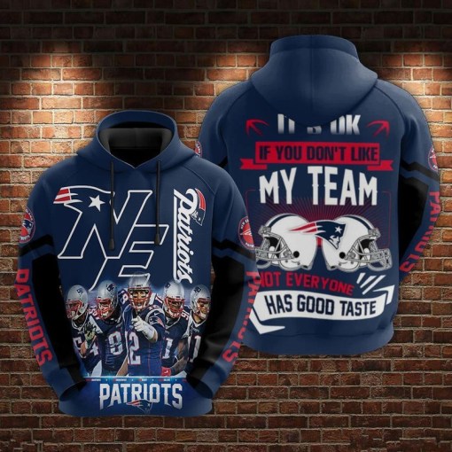 New England Patriots 3 D Hoodie Gift Idea For Fan 011