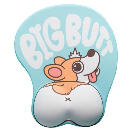 Corgi 3D Ergonomic Mouse Pad