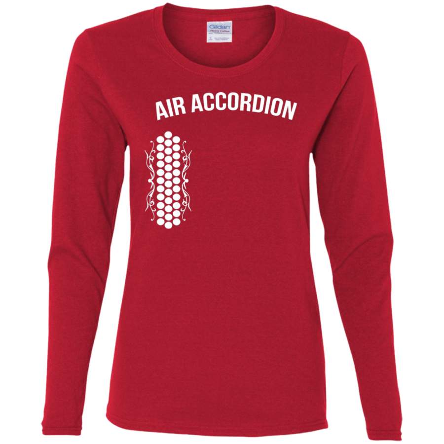 AGR Air Accordion Ladies’ Cotton LS T-Shirt