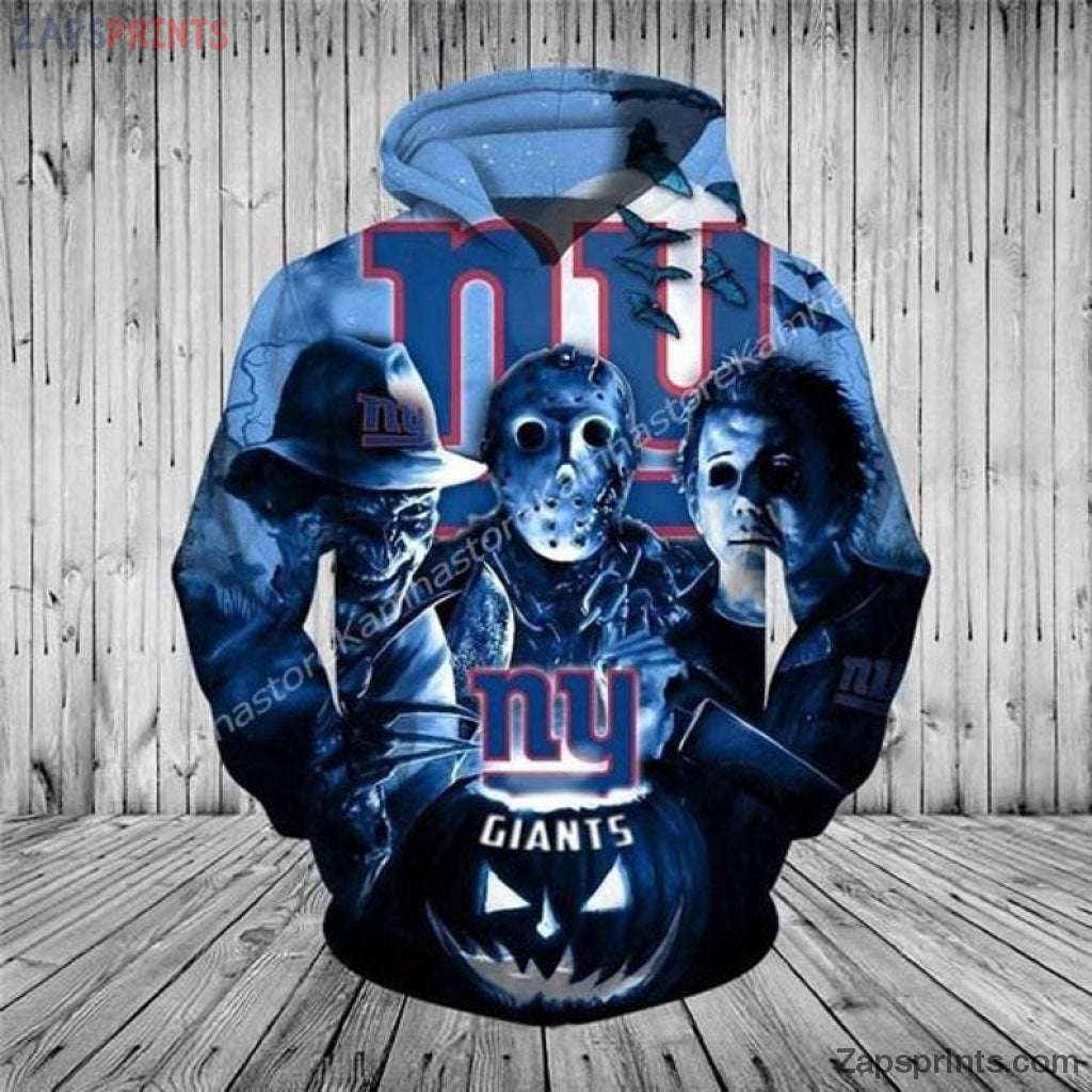 New York Giants Haloween 3D Hoodie Gift For Fan Football Lovers