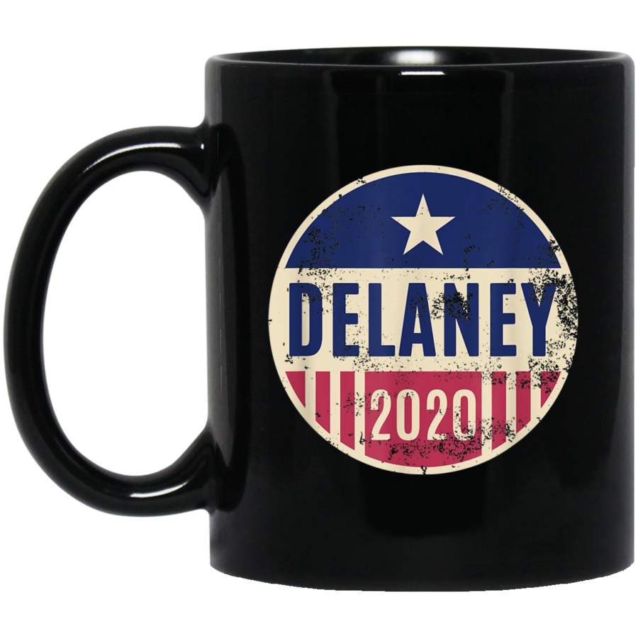 John Delaney 2020 Mug Vintage 46th president Election Black Mug