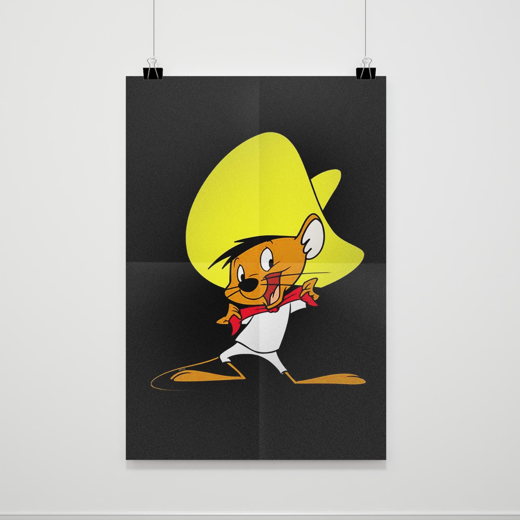 Speedy Gonzales Mexican Mouse Animal Cartoon Funny Poster