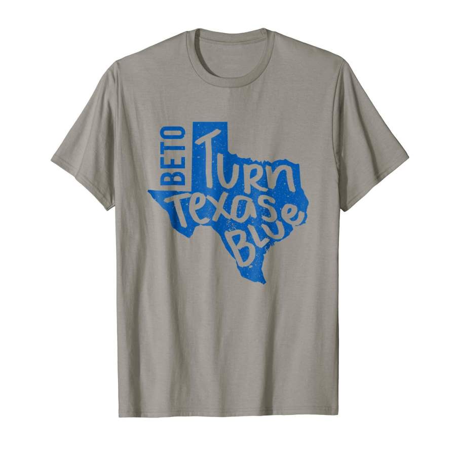 Beto Turn Texas Blue Senate Distressed Vintage T Shirt