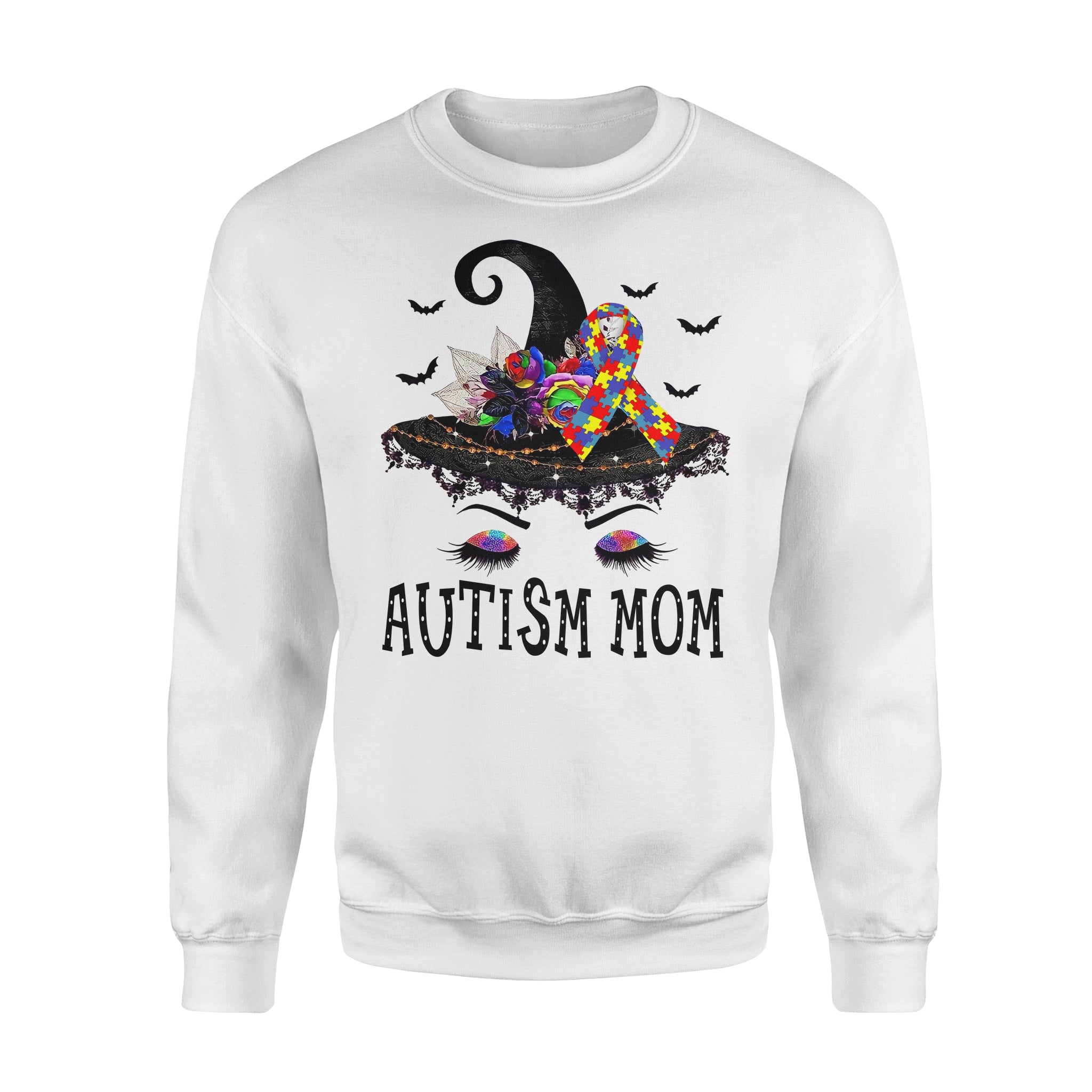 Witch Autism Mom – Standard Crew Neck Sweatshirt