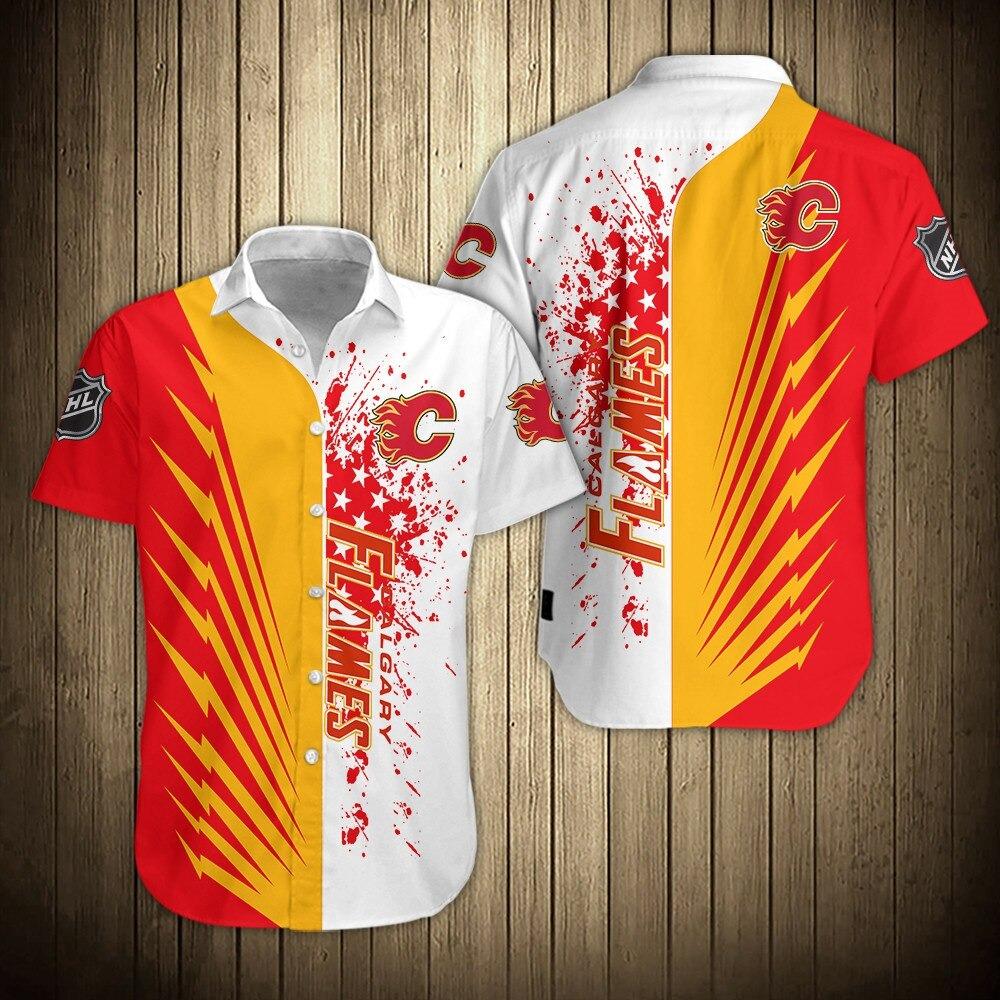 Men’S Calgary Flames Shirts Short Sleeve