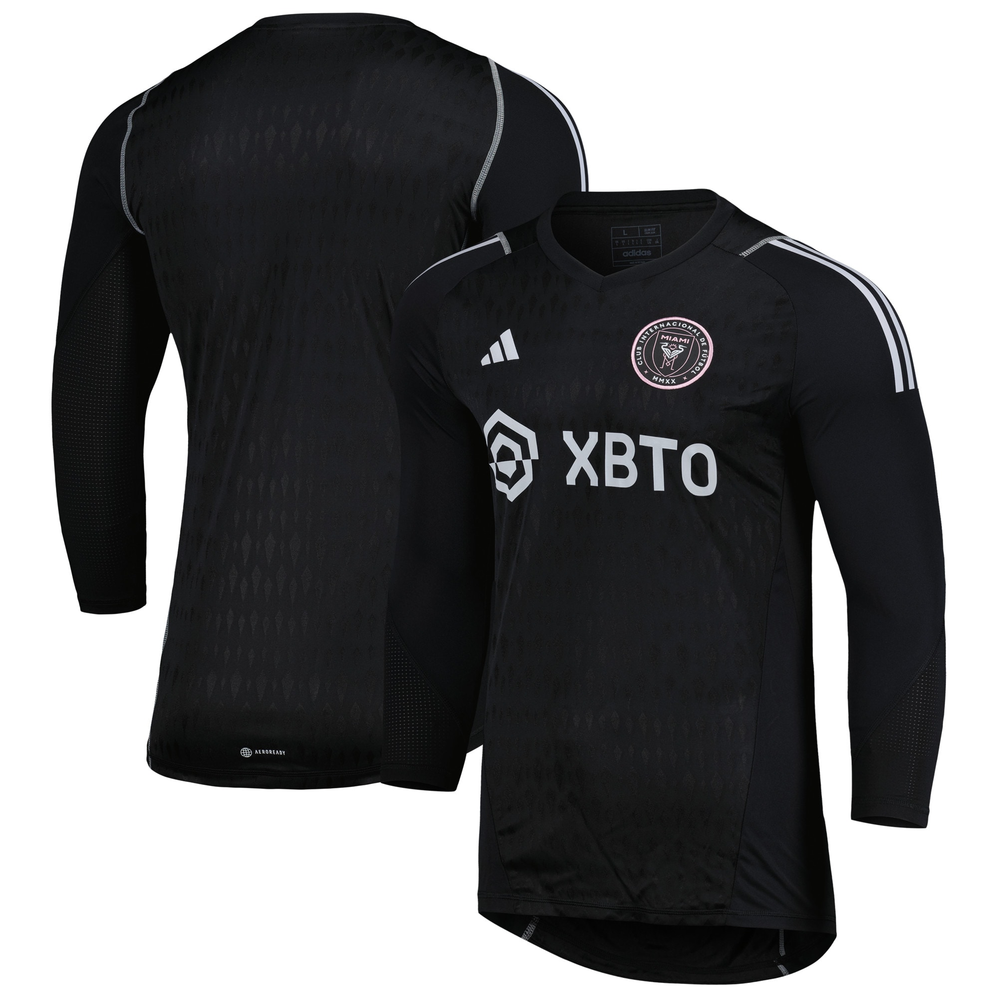 Inter Miami CF 2023 Goalkeeper Long Sleeve Replica Jersey – Black