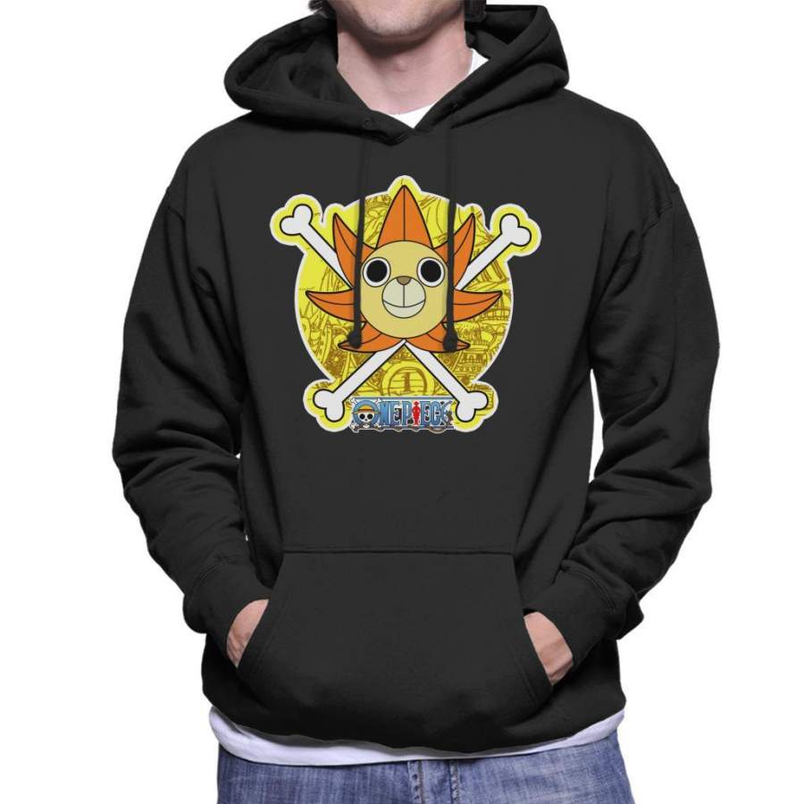 One Piece Thousand Sunny Figurehead Men’s Hooded Sweatshirt