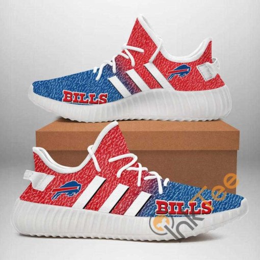 Buffalo Bills No 300 Custom Shoes Personalized Name Yeezy Sneakers