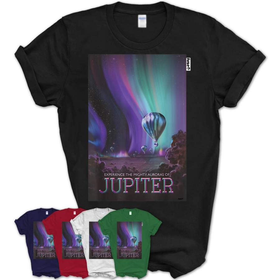 Nasa Jupiter T-Shirt Space Travel Poster – Teezou Store