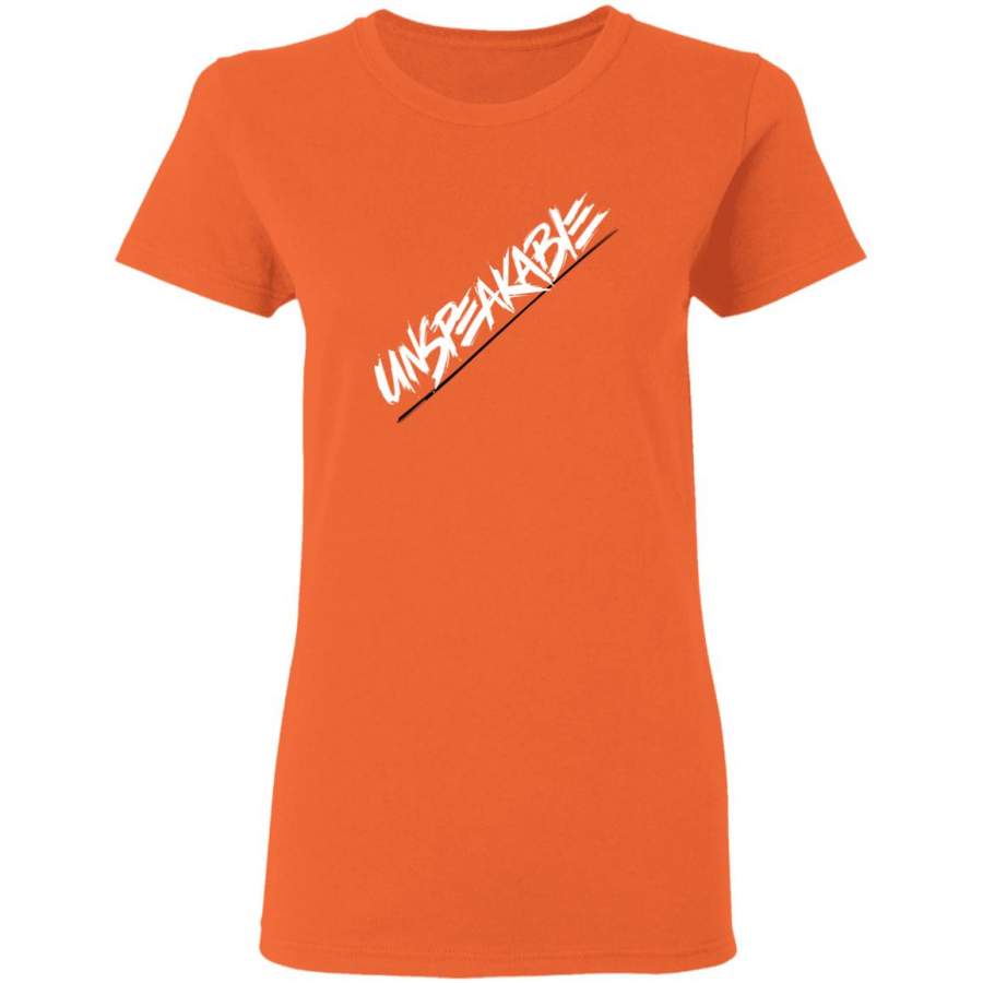 unspeakable merch t shirt