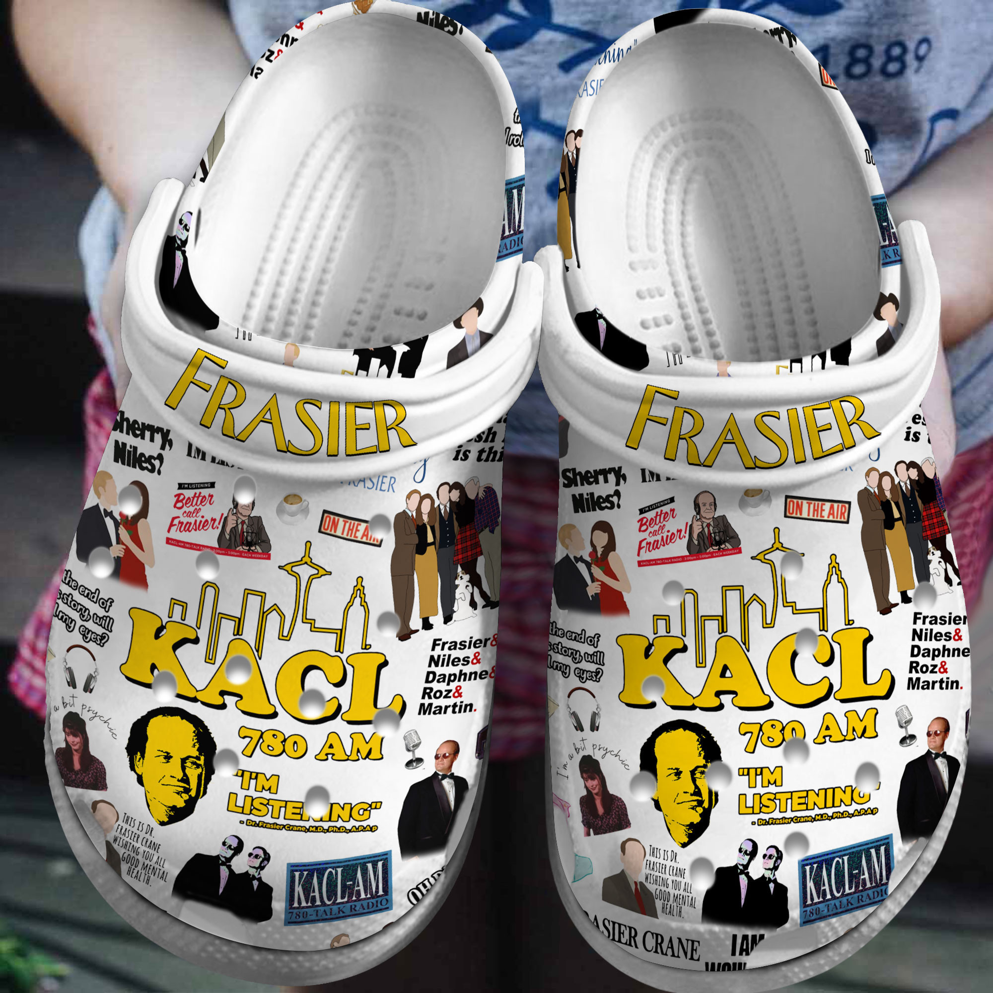 Frasier Tv Series Crocss Clogs For Men Women And Kid Fgvdt047
