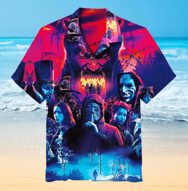 Hell Fest For Man And Woman Print Short Sleeve Hawaii Shirt Ha89817