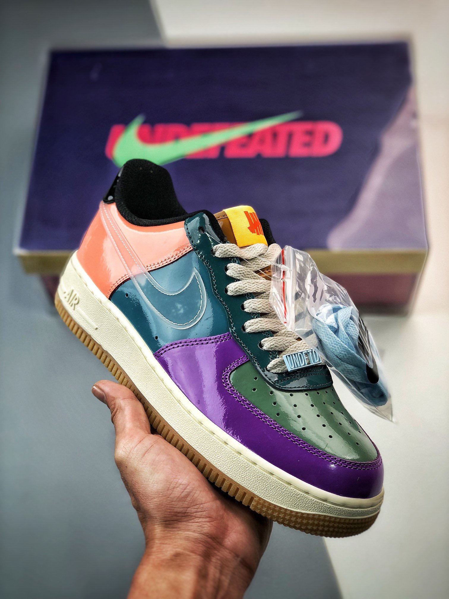 Undefeated x Nike Air Force 1 Low Wild Berry DV5255-500 5338795 8117