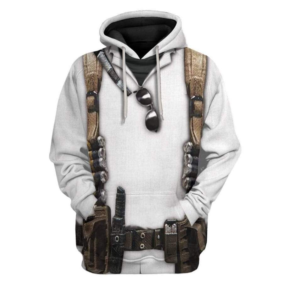 Cosplay Call Of Duty Captain Soap MacTavish Custom Tshirt Hoodies Apparel