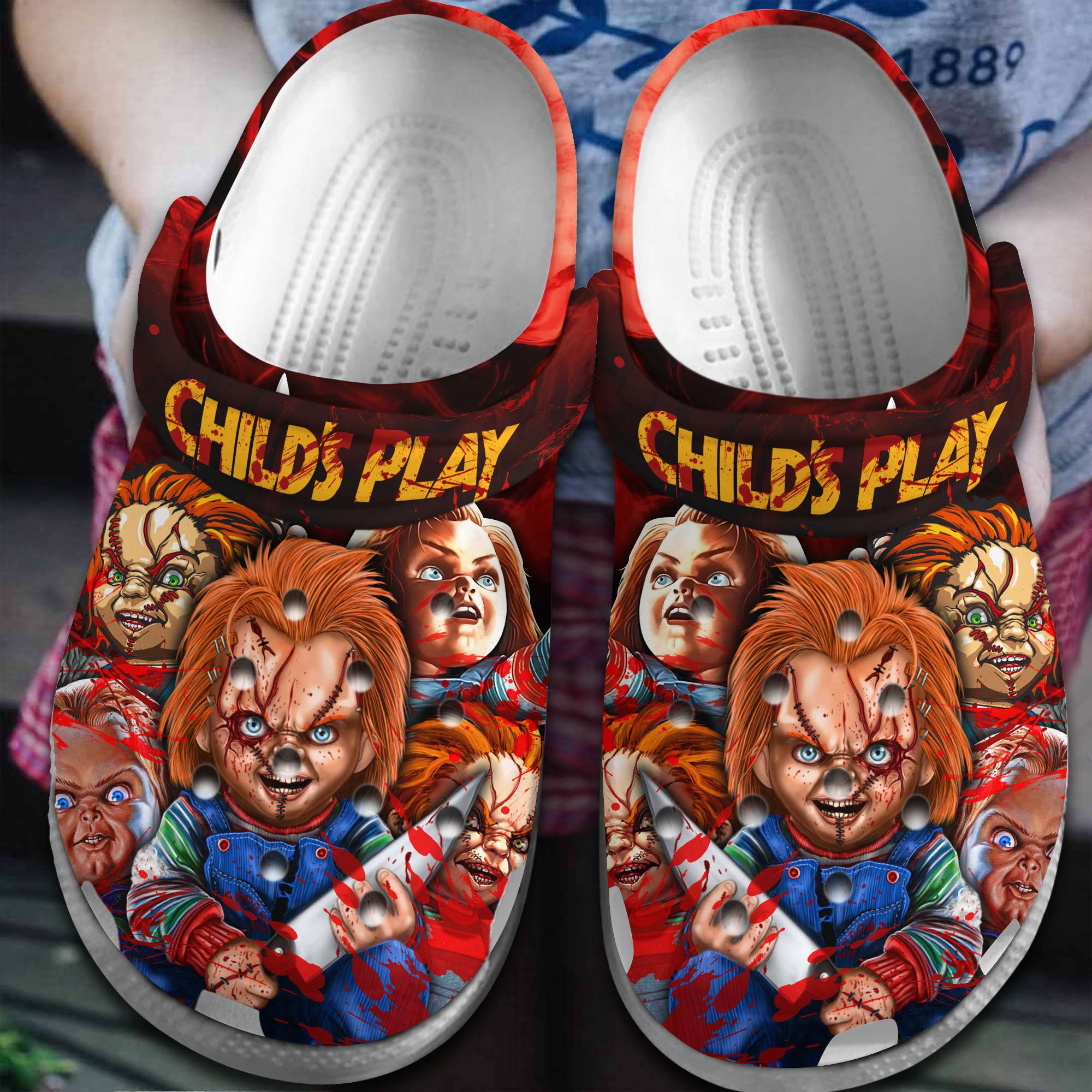 Child’S Playâ  Movie Crocss Clogs For Men Women And Kid Bm1411-2208