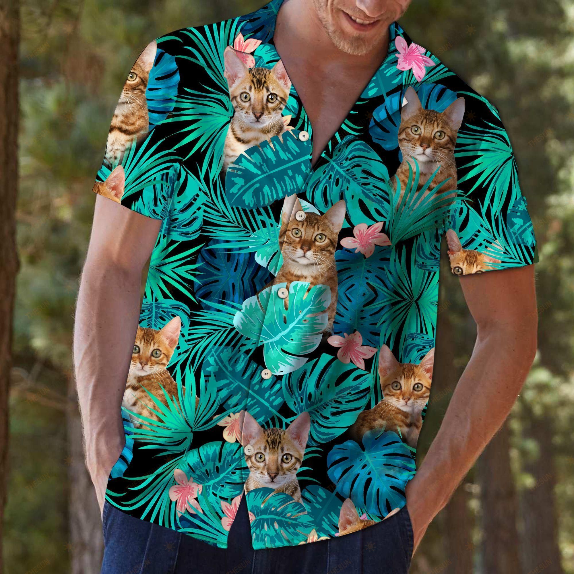 Tropical Bengal Hawaiian Shirt Ha97791