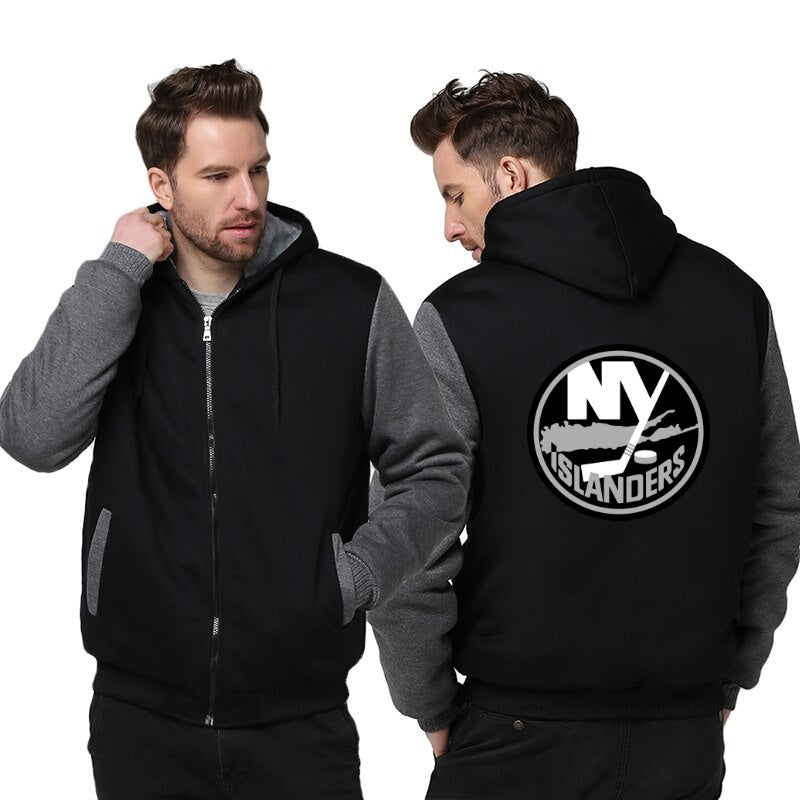 New York Islanders Fleece Hoodies Jacket