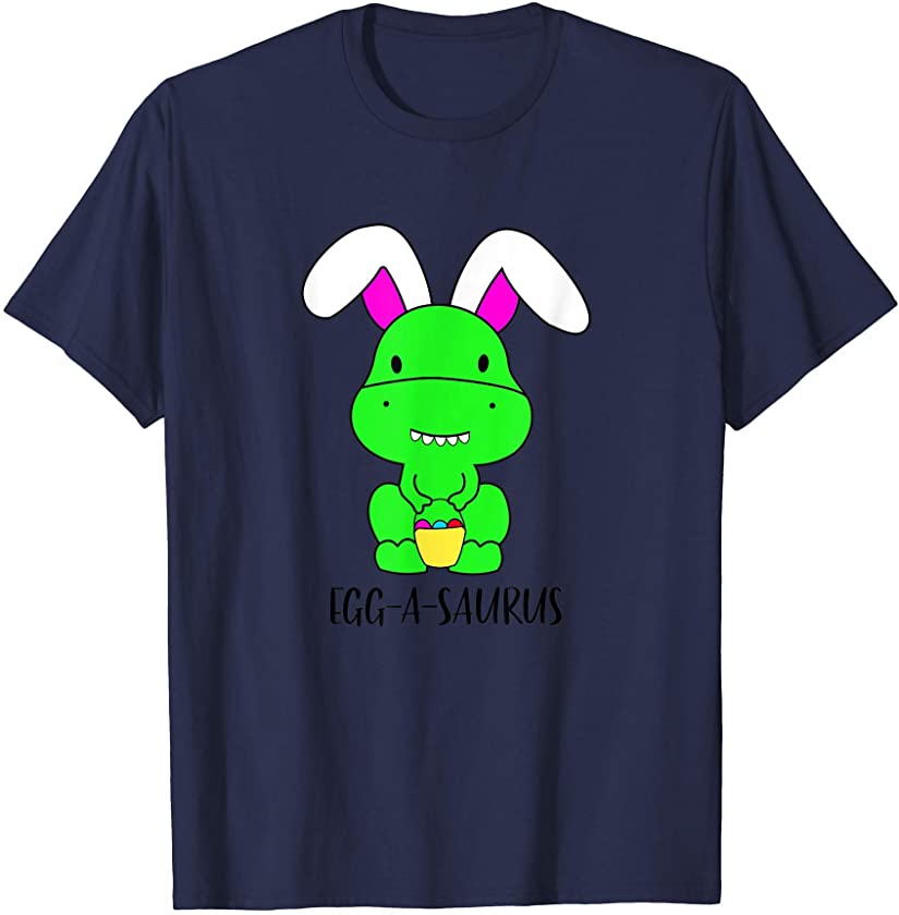 Bunny Saurus Dinosaur Easter Egg T-Shirt