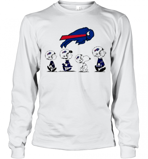 The Peanuts Buffalo Bills Long Sleeve T-Shirt