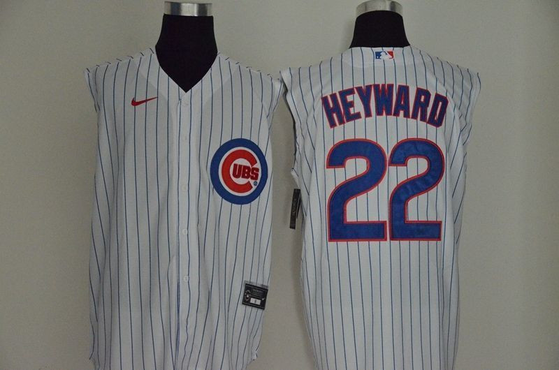 Chicago Cubs Jason Heyward 22 2020 MLB White Jersey