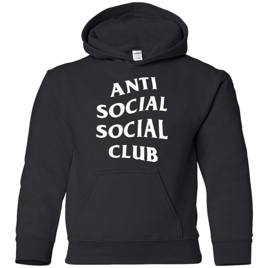 AGR Anti Social Social Club Youth Pullover Hoodie