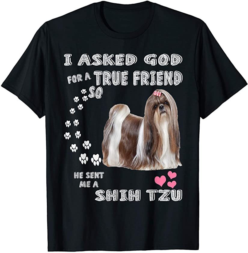 Shih Tzu Xmas Gifts, Maltese Lion Dog Lovers, Cute Shih Tzu T-Shirt