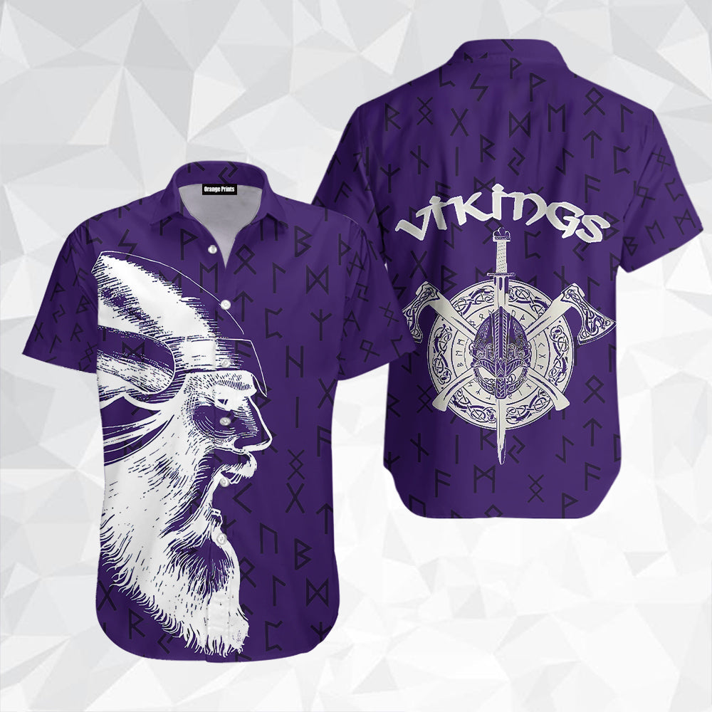 Vikings Warrior Hawaii Shirt For Men Women Adult Ha47668