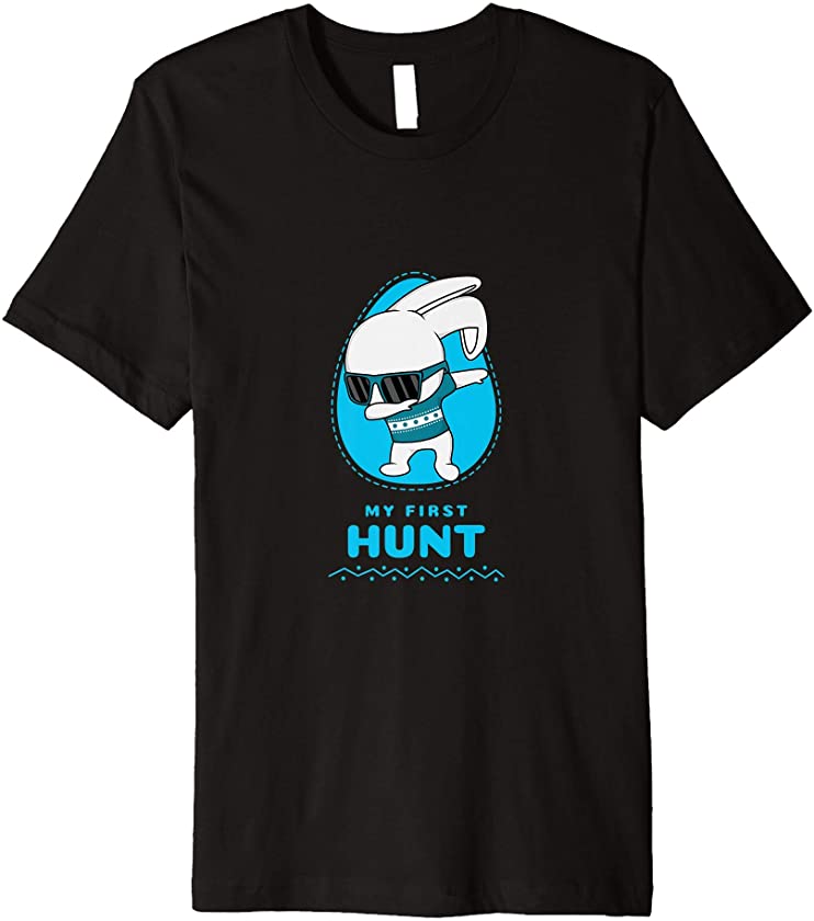 My first hunt, dabbing Easter bunny, cool bunny Easter gift Premium T-Shirt