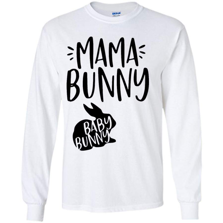 Mama Bunny Baby Bunny (w) – Gildan Long Sleeve Shirt