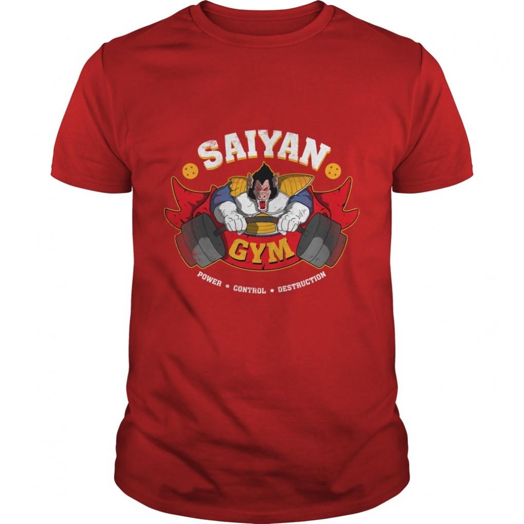 Saiyan Gym 20 Tshirt Pets  Anime   Animals Guys Tee 738328238