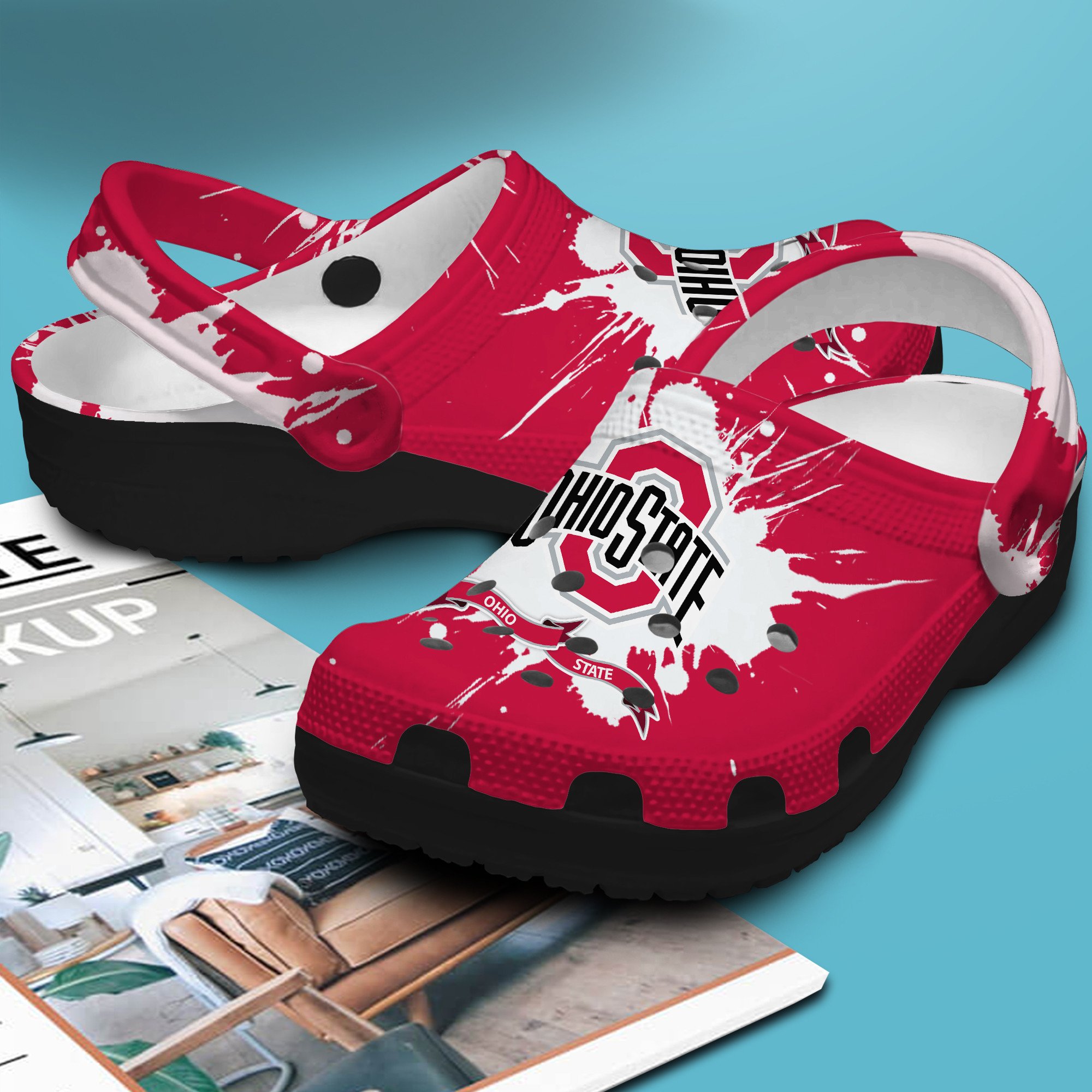 Customized – Ohio State Crocs – 12859Du