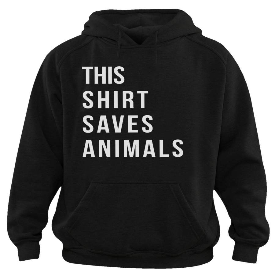 Women’s | This Shirt Saves Animals | Oversized Hoodie