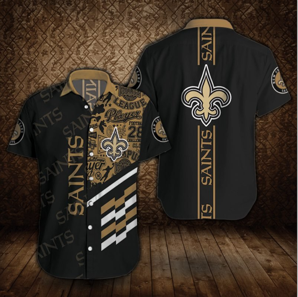 Men’S New Orleans Saints Shirts Button Up