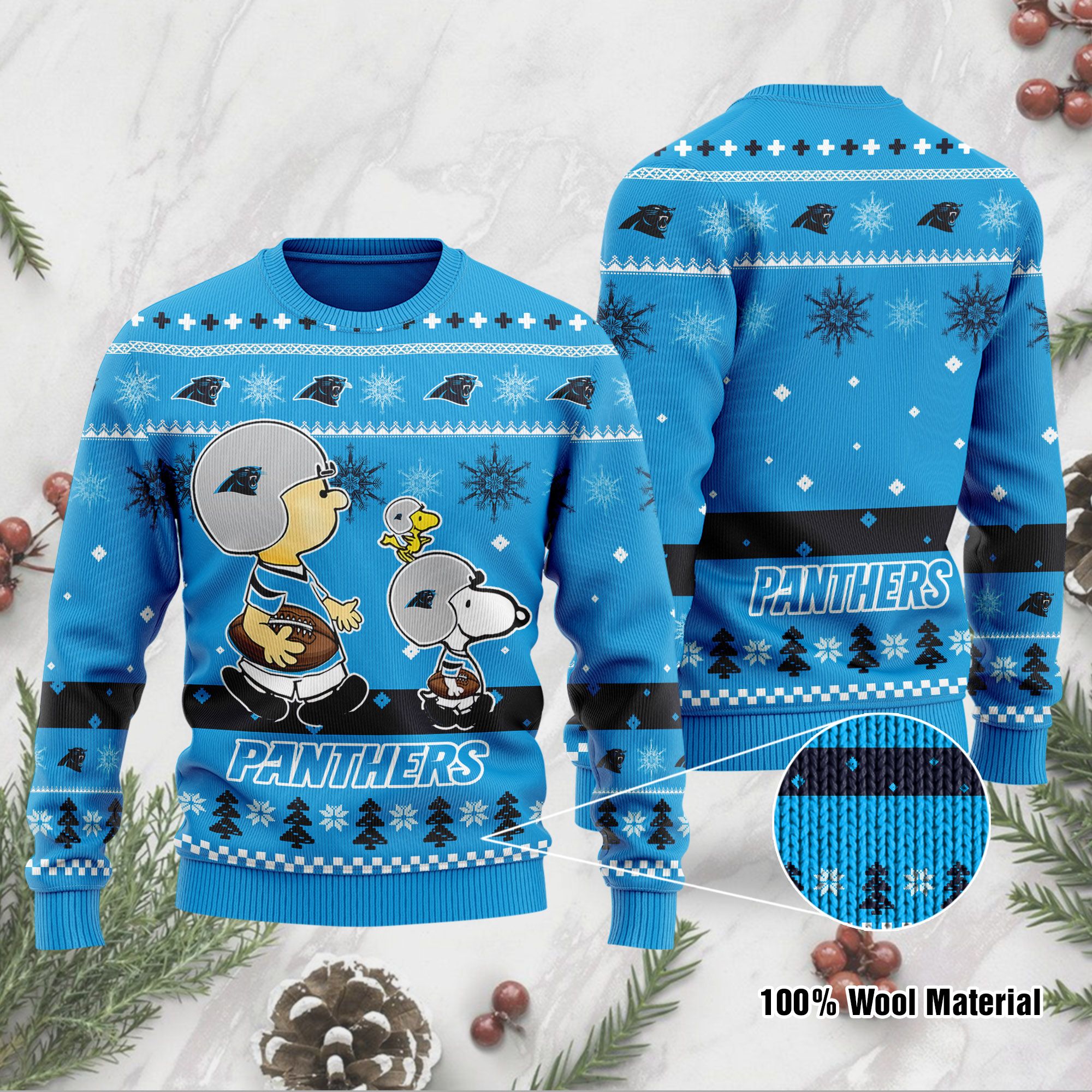 Carolina Panthers SP Ugly Sweater 189 L1MTH0237-XM