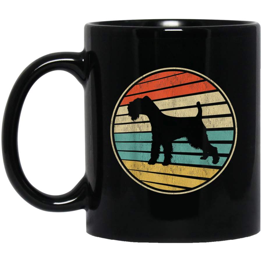 Cool Irish Terrier Gift Retro Vintage 70s 80s Dog Lover Fun Mug