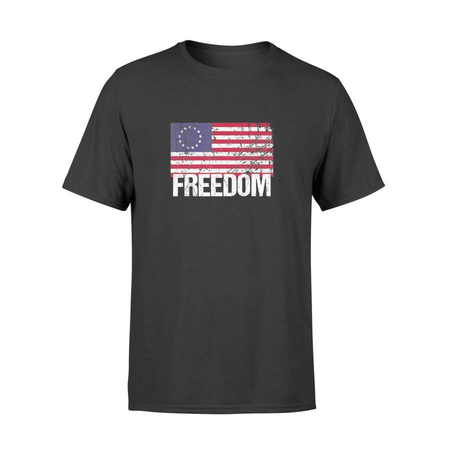 Betsy Ross Shirt 4th Of July American Flag Tshirt – Standard T-shirt