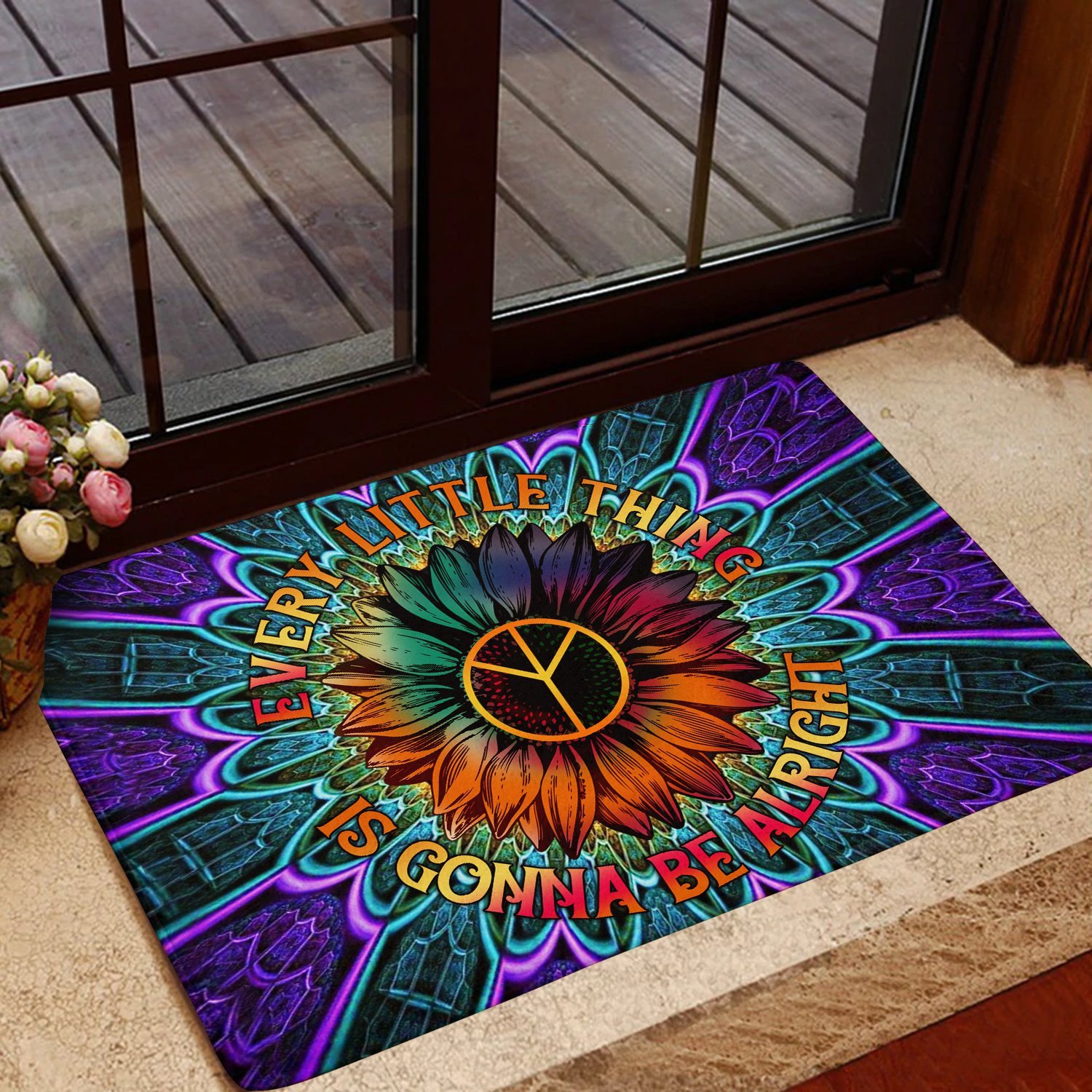 Every Thing Is Gonna Be Alright Doormat All Over Print