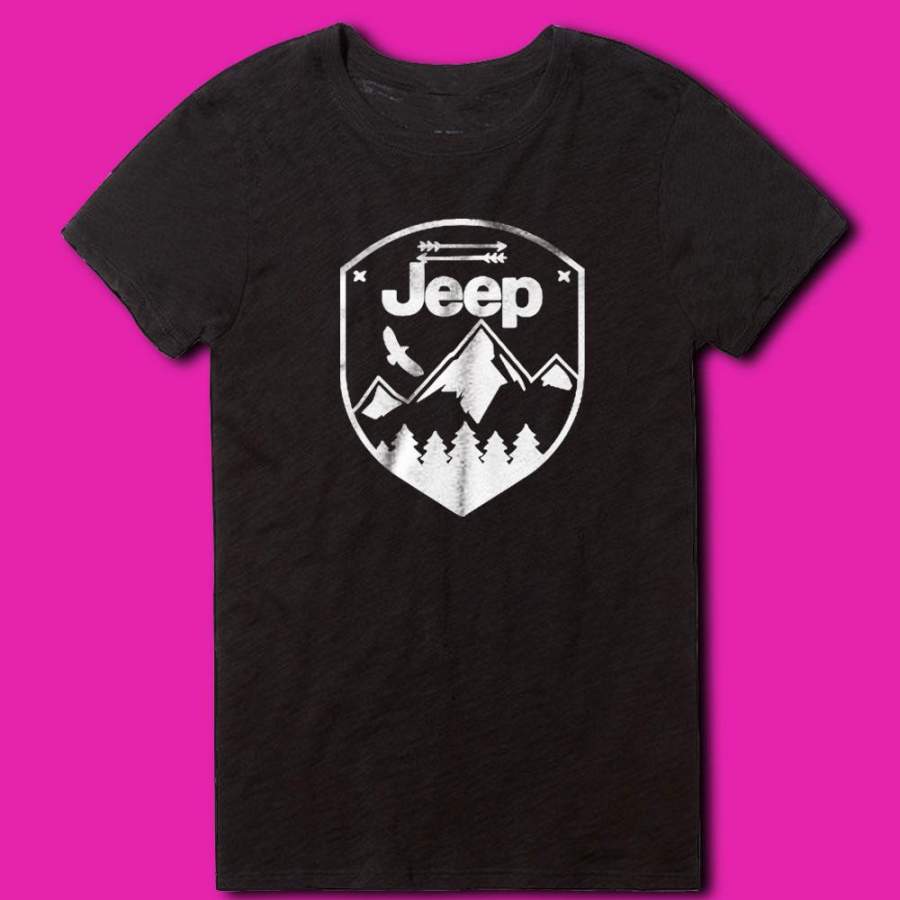 Jeep Adventure Art Women’S T-Shirt