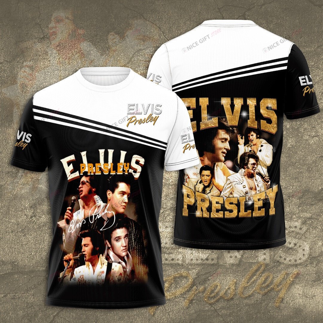 Elvis Presley 3D T-Shirt 3Ts-S1L3