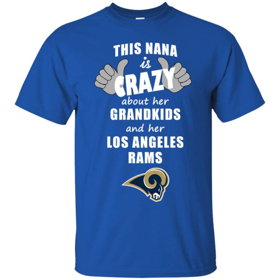 This Nana Is Crazy About Her Grandkids And Her Los Angeles Rams T Shirts