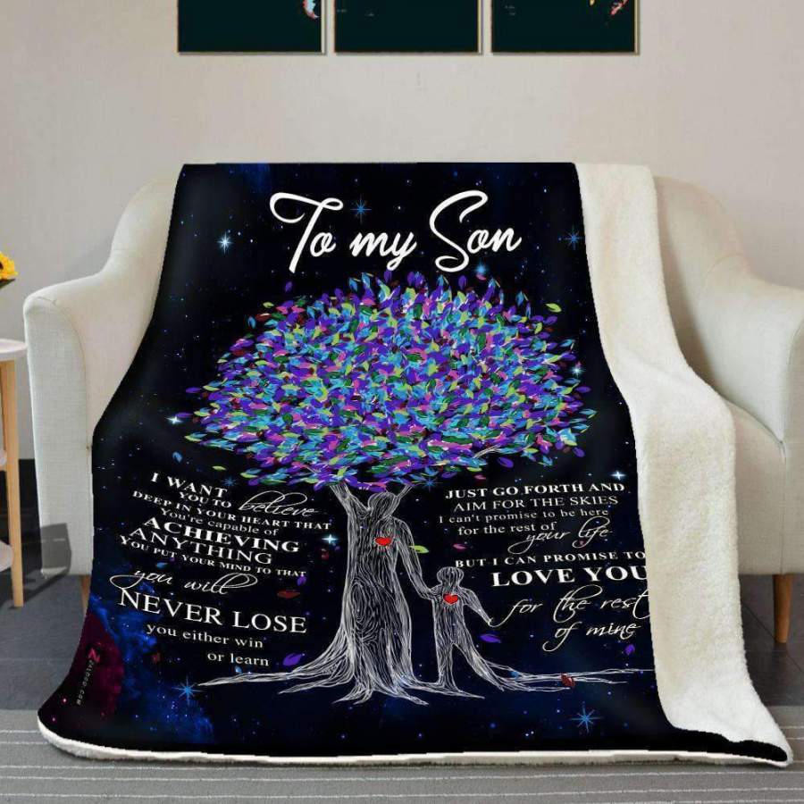 You Will Never Lose Blanket Gift For Son