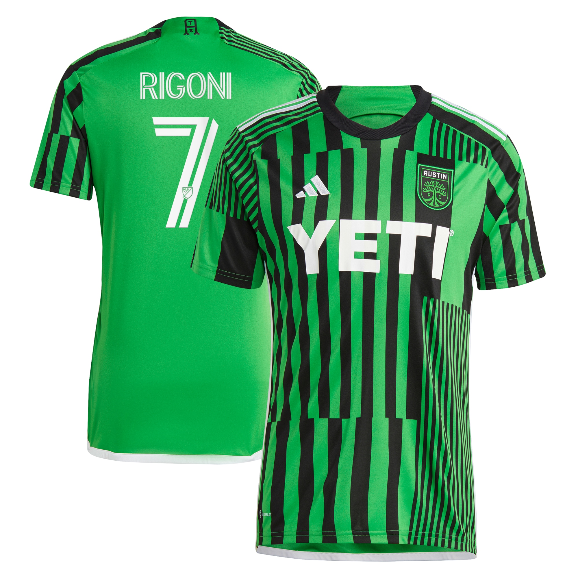 Emiliano Rigoni Austin FC 2023 Las Voces Kit Replica Jersey – Green