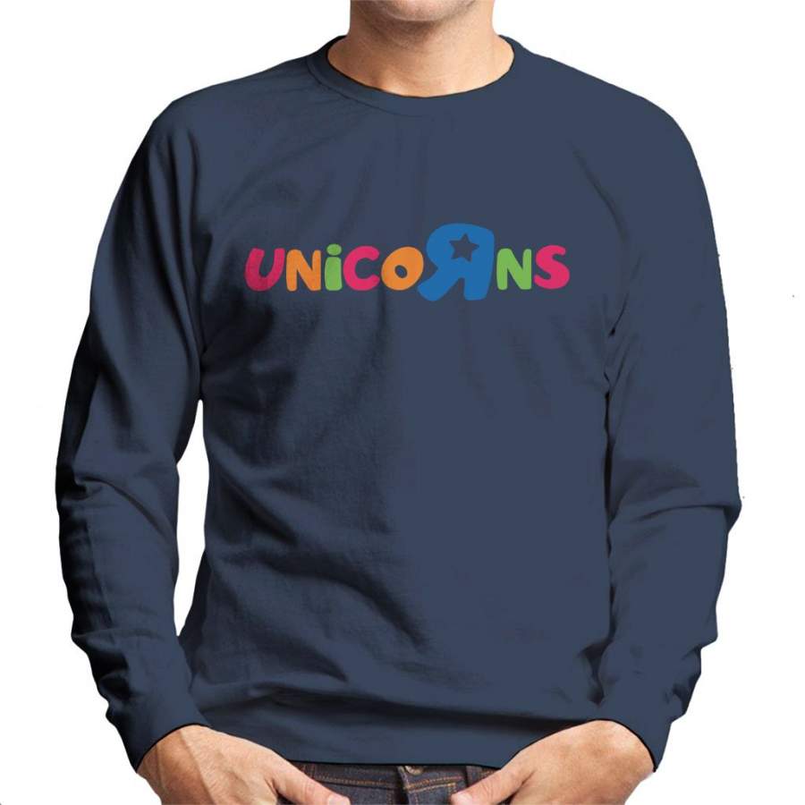 Unicorns Toys R Us Logo Mix Men’s Sweatshirt