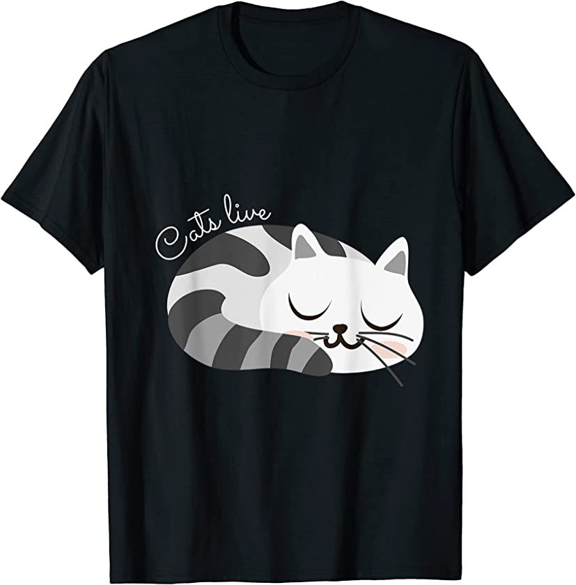 Women’s cat shirt for cats and animal lovers T-Shirt