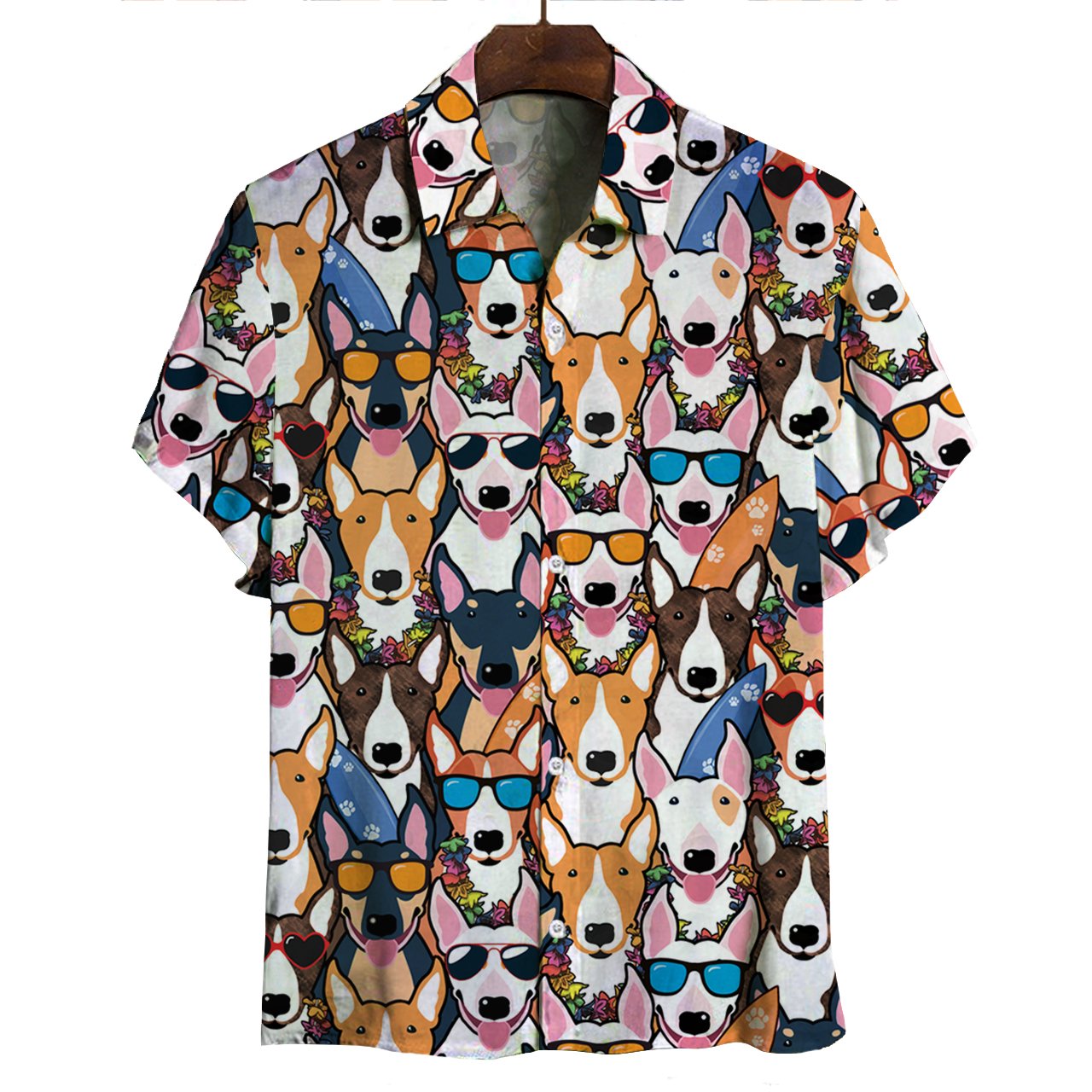 Aloha Hawaii Bull Terrier Shirt Ha68169