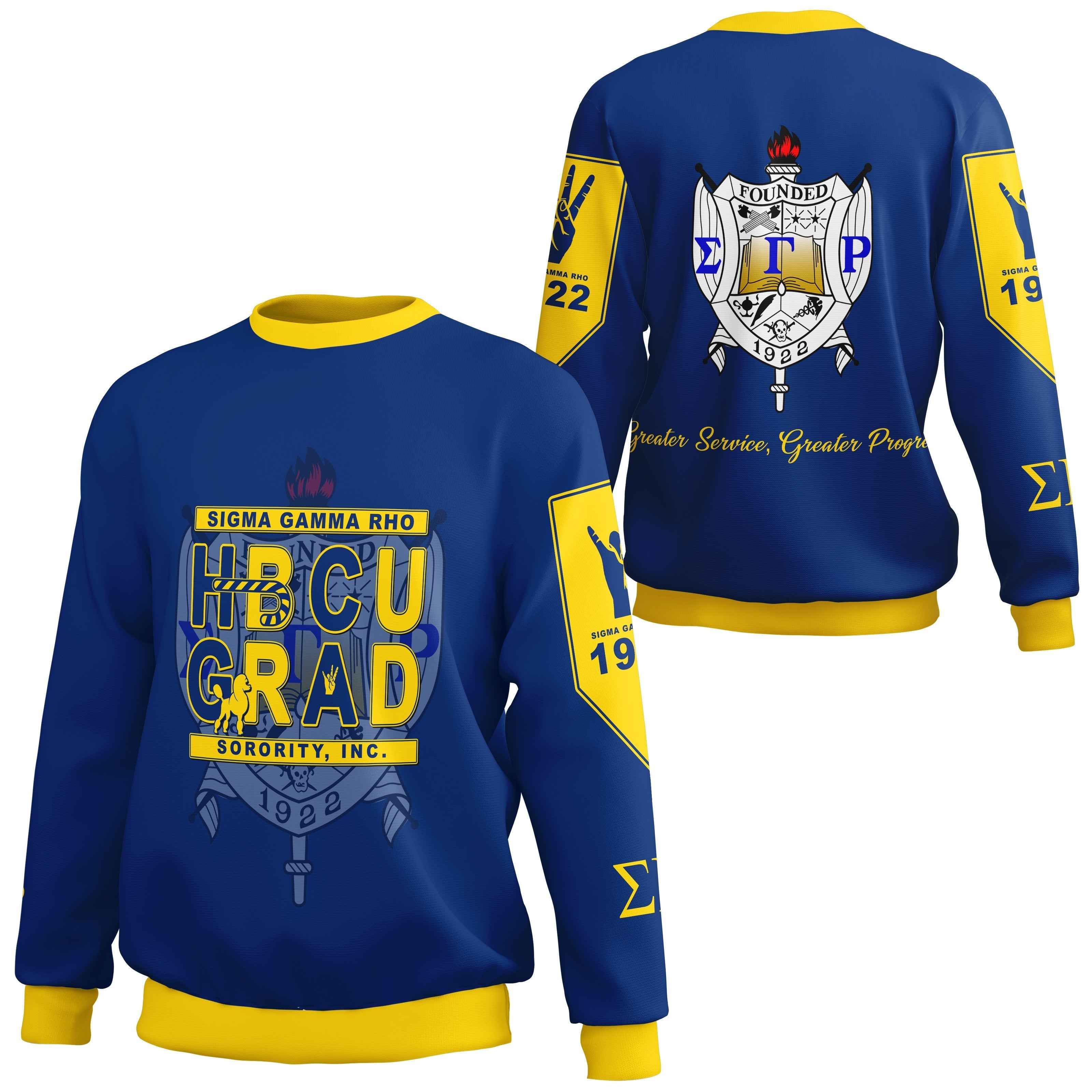 Greek Life Sweatshirt – Sigma Gamma Rho Sweatshirt Hbcu Style